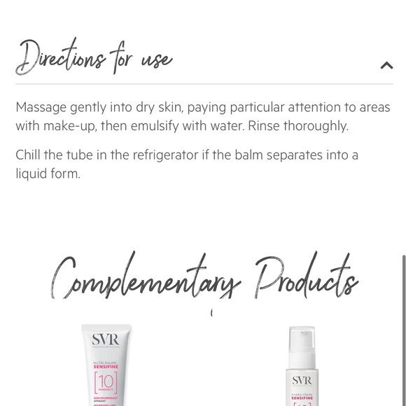 NEW FULL SIZE SVR SENSIFINE DOUBLE CLEANSING BALM 100ml - Picture 8 of 8